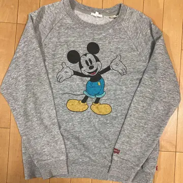 리바이스 디즈니 미키 콜라보 맨투맨 S