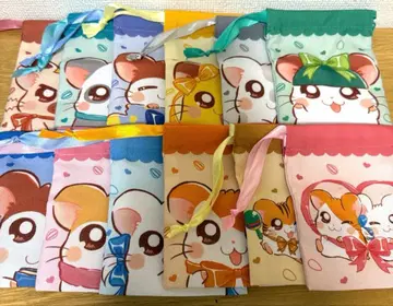 방가방가 햄토리 세리아 다이소 푸치 복조리 12종