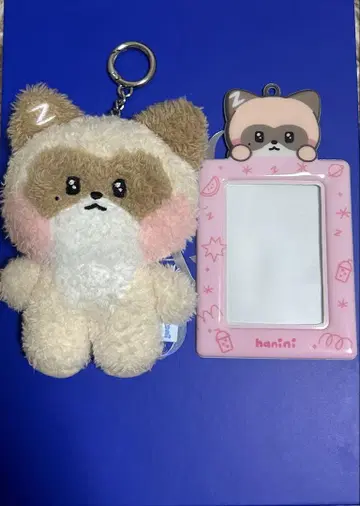 제베원 장하오 하니니 봉제 인형 트레이딩 카드 케이스