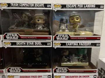 STAR WARS MOVIE MOMENTS 피규어 컬렉션 POP
