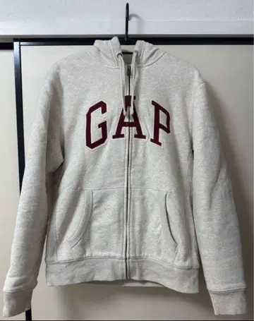 GAP 갭 속기모 지퍼 후드티