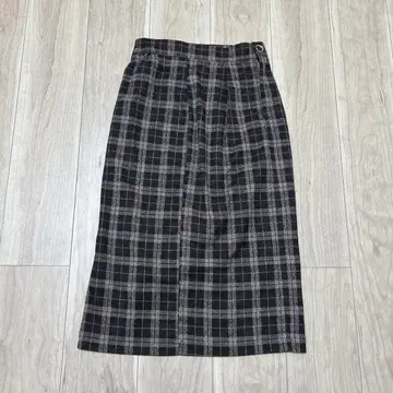 레이디 아젤 스커트 체크 타이트 롱 캐주얼 F 평상복 성인