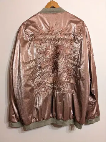 더블렛 GRADATION CHAOS EMBROIDERY BLOUSON