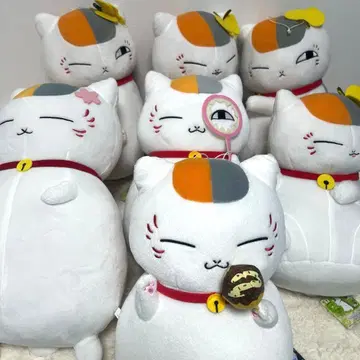 [ 2096 ] 나츠메 우인장 냥코 선생님 봉제 인형 묶음 판매