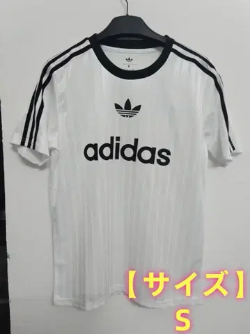 adidas 스트라이프 반팔 T셔츠 S 사이즈 1