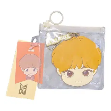 TinyTAN Jin 거울 키링 포함