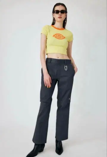 DICKIES KNEE SLIT PANTS