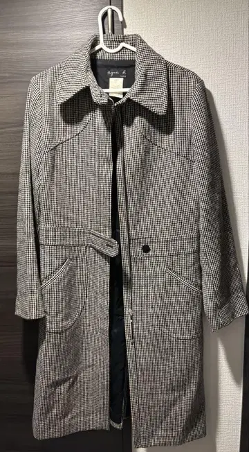 agnes b. 에네스베 코트 아우터 빈티지 구제 의류 롱 코트