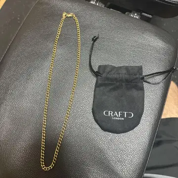 CRAFTD LONDON 골드 목걸이