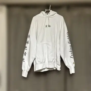 화이트 후드티 Fxxking Rabbits