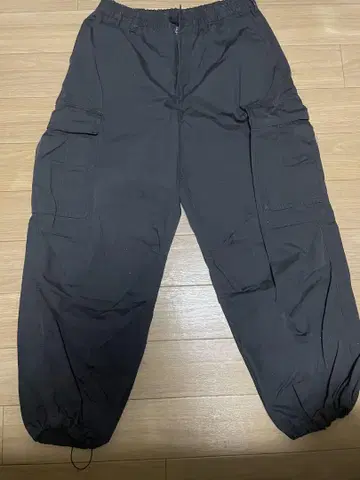 카고 팬츠 블랙