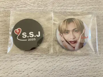 SSJ2025 시손 준 캔뱃지 세트 방문자 특전 오사카