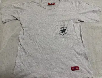90s USA 빈티지 컨버스 로고 포켓티 구제 의류 포켓