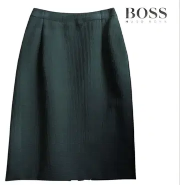 [ 새상품급 ] HUGO BOSS 스트레치 스커트 여성용 다크 그린 40