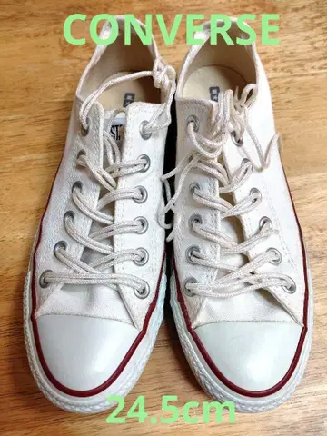 CONVERSE 컨버스 ALL STAR 스니커즈 24.5cm 화이트