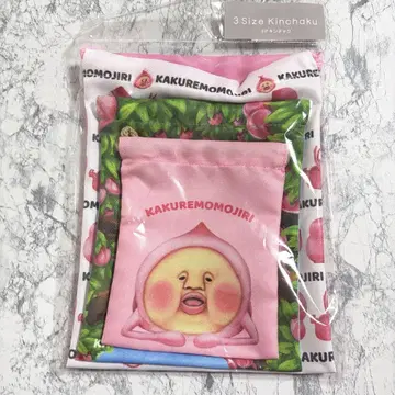 코비토즈칸 카쿠레모모지리 캐릭터 복조리 3사이즈 세트