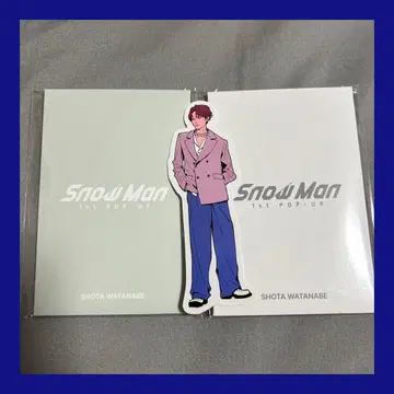 SnowMan POPUP 팝업 한국 와타나베 쇼타 포토 카드 팩