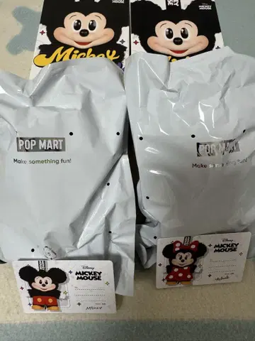 정품 ] POP MART 디즈니 미키 패밀리 미키 미니