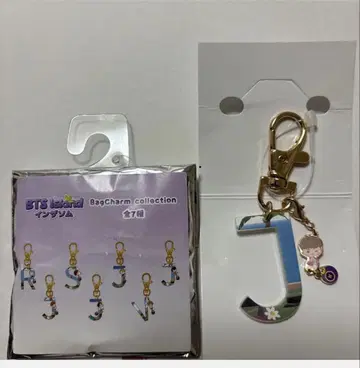 BTS 인더섬 BagCharm J 키링 JIN 진
