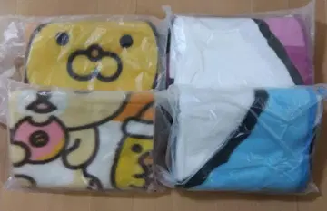 [ 미스터 도넛 ] 스누피 리락쿠마 라이온 담요 세트