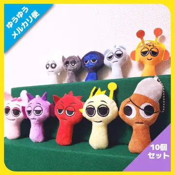 스플랜키 마스코트 키링 (전 10종 세트)