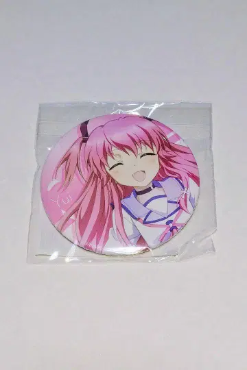제비뽑기당 Angel Beats 유이 캔뱃지 온라인 복권