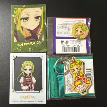 지박소년 하나코 군 10주년 기념 뮤지엄 벚꽃 캔뱃지