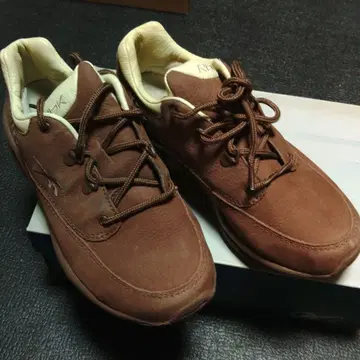 리복 스니커즈 DMXMAX EU35.5 22.5cm 브라운