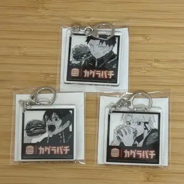 카구라바치 x 버거킹 록헤이 센코 렌 하쿠리 카리 히유키 전 3종 컴프