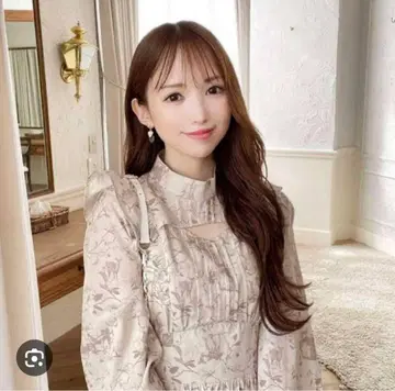 미셸 마카롱 로얄 플뢰르 롱 원피스