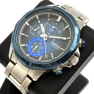 세이코 SEIKO WIRED 와이어드 크로노그래프 배터리 방전 상태