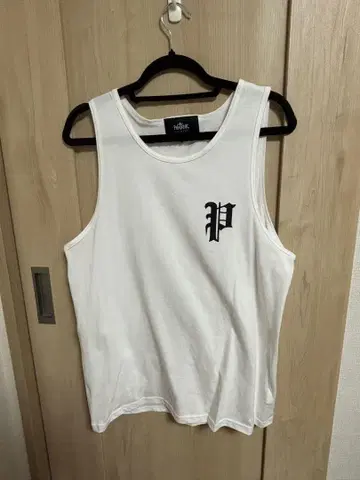 팻랭크 탱크탑 P로고
