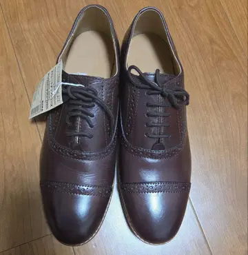무인양품 가죽 스트레이트 팁 슈즈 소가죽