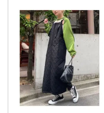 CIAOPANIC 밀리터리 퀼팅 점프 스커트