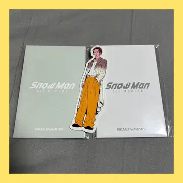 SnowMan POPUP 팝업 한국 이와모토 테루 포토 카드 팩