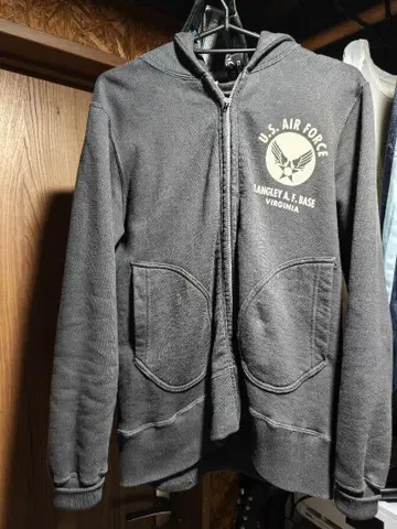버즈릭슨 후드티 U.S. AIR FORCE 블랙 s