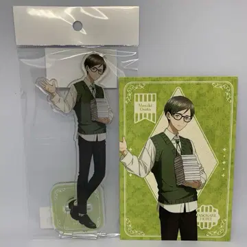 황혼 호텔 오토가이 마사오 BOOKOFF 안경 아크릴 스탠드 엽서
