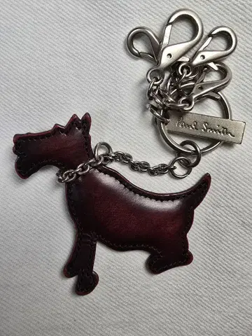 Paul Smith 강아지 모양 가죽 키링