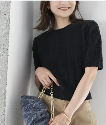 SLOBE IENA 새상품 몰드얀 아이레트 니트