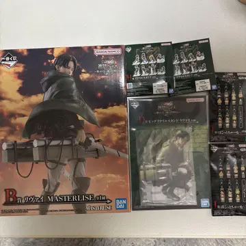 제일복권 b상 리바이 MASTERLISE 피규어 약 20cm