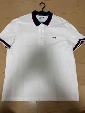 Lacoste 화이트 피케 셔츠