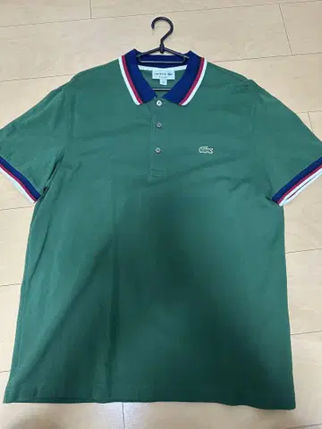 라코스테 그린 피케 셔츠