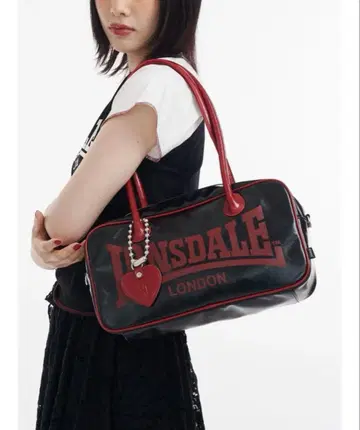 [ LONSDALE x jouetie ] 에나멜 보스턴 BAG