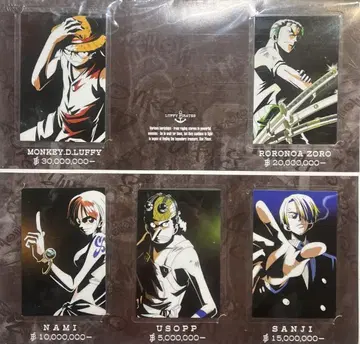 원피스 라미네이티드 카드 컬렉션