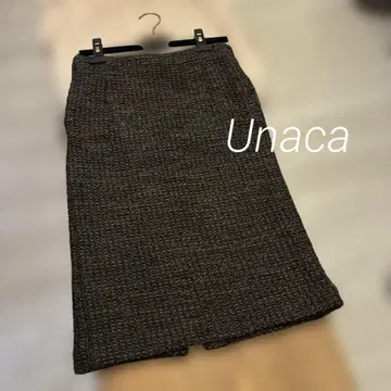 Unaca 트위드 스커트 스트레치