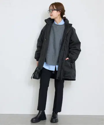 24AW 새상품급 슬로브 이에나 워셔블 충전솜 몬스터 후드티 38