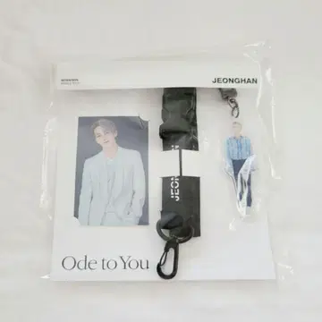 미개봉 새상품 SEVENTEEN [정한] Odetoyou/랜야드 세트