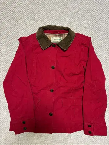 90s L.L.Bean 빨간색 커버올 여성용 XL