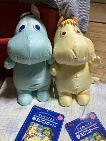 무민 봉제 인형 세트 미크로 가드 소재