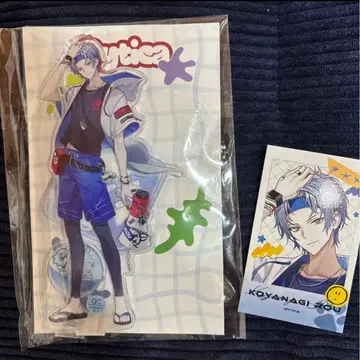 니지소사쿠 10 아크릴 스탠드 폴라로이드풍 카드